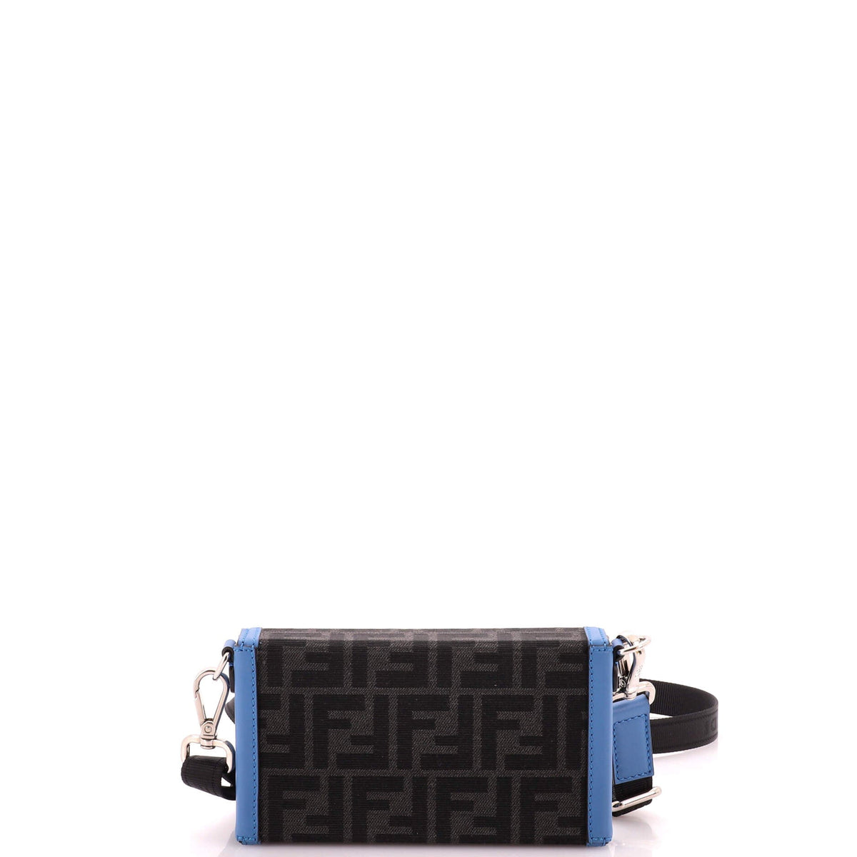 Baguette Soft Trunk Phone Pouch Zucca Canvas and Leather