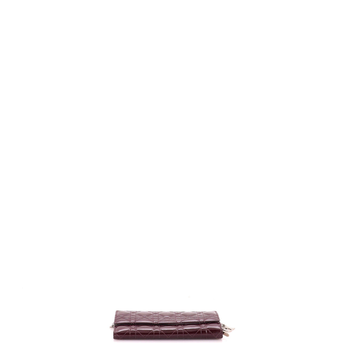 Lady Dior Rendez Vous Short Chain Wallet Cannage Quilt Patent