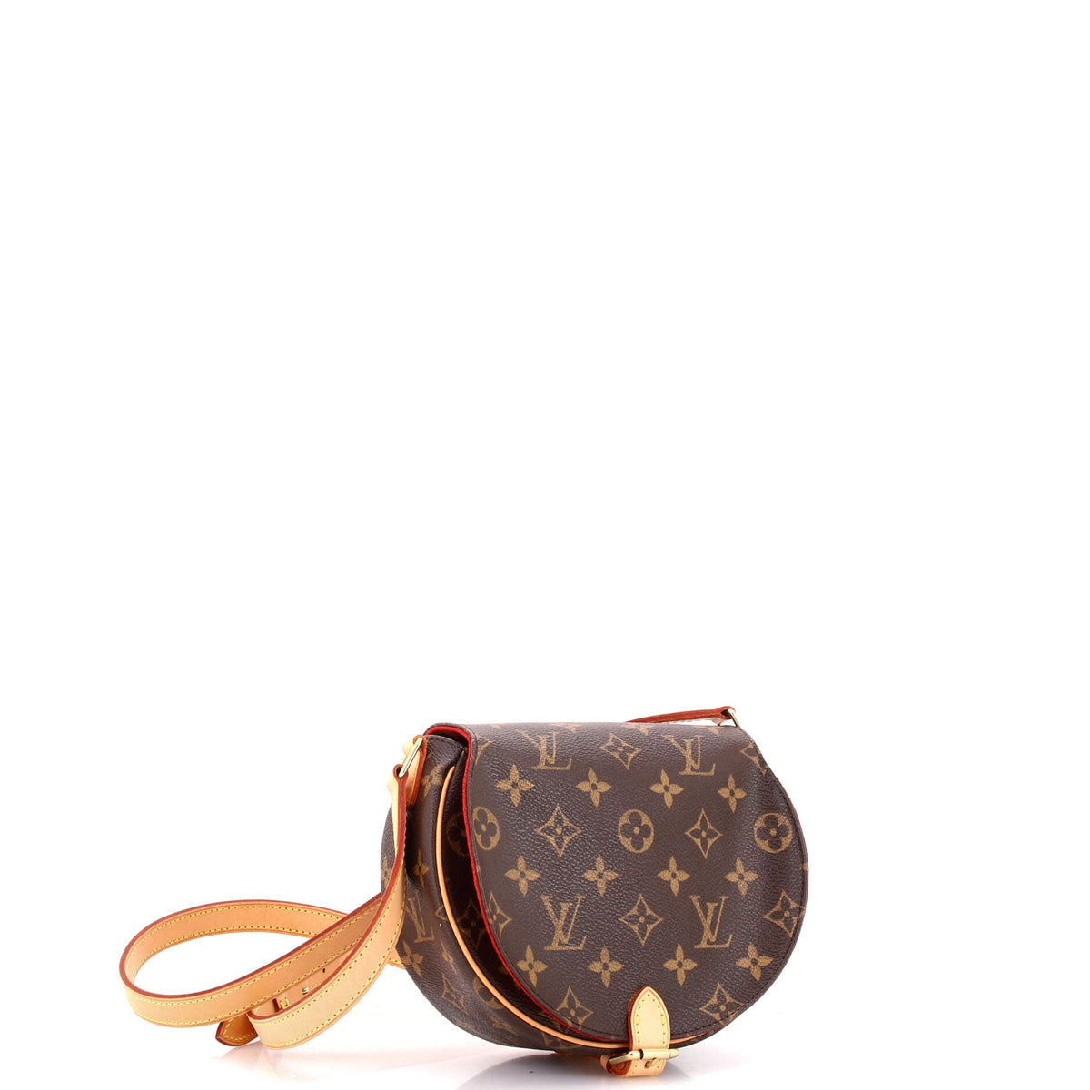 Tambourine Handbag Monogram Canvas