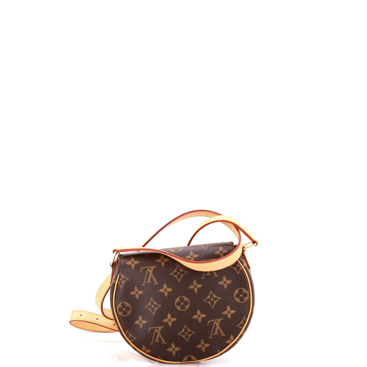 Tambourine Handbag Monogram Canvas