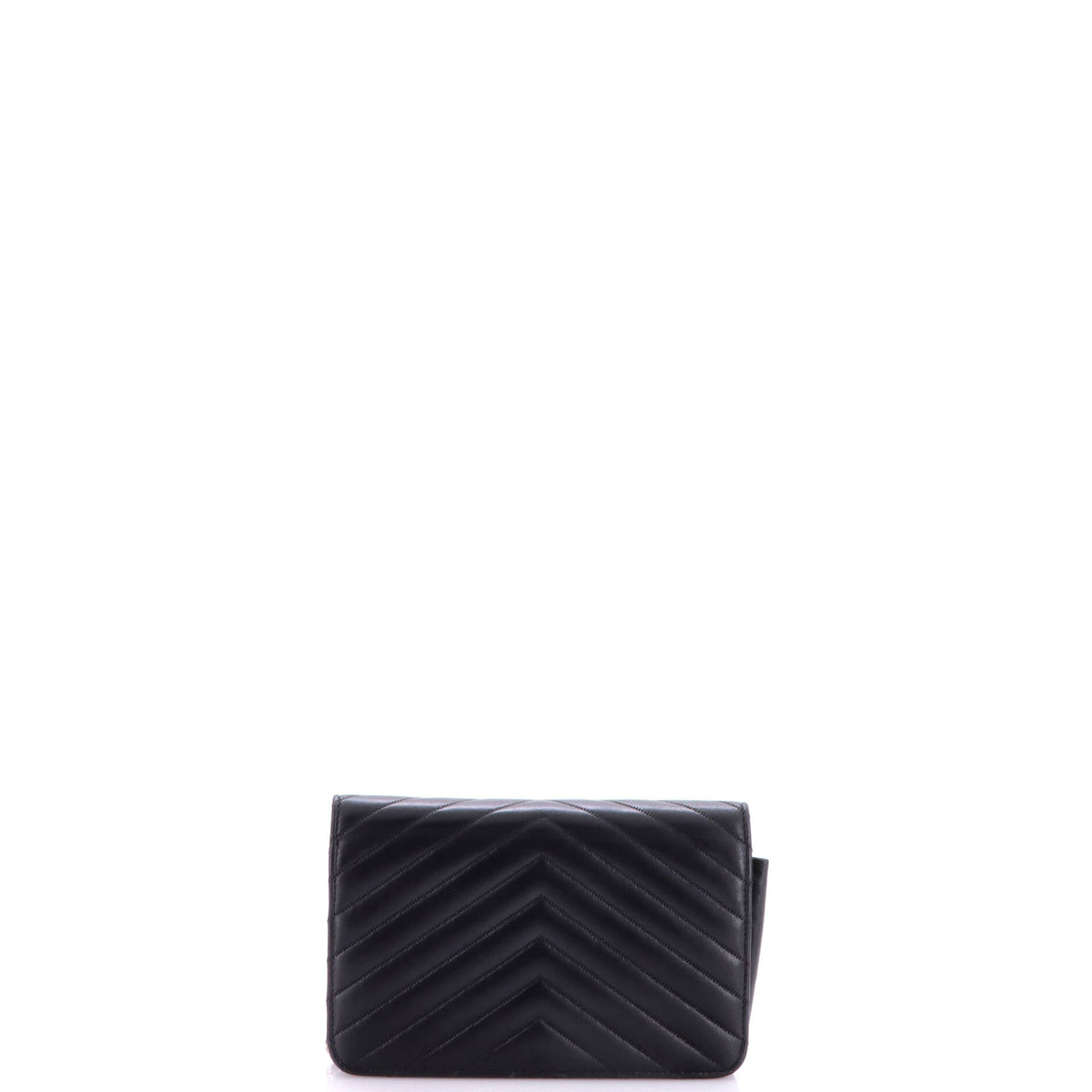 Envelope Wallet on Chain Chevron Sheepskin