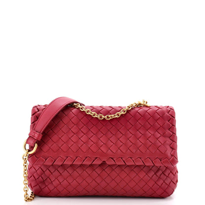 Olimpia Crossbody Bag Intrecciato Nappa Small