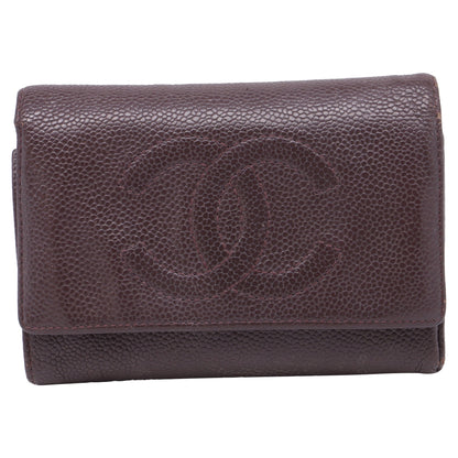 Timeless CC Flap Wallet Caviar Long