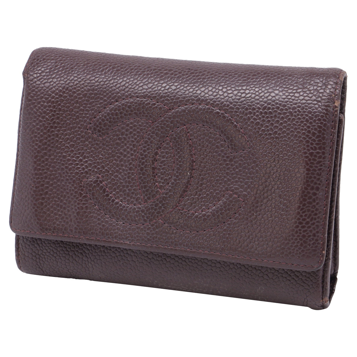 Timeless CC Flap Wallet Caviar Long