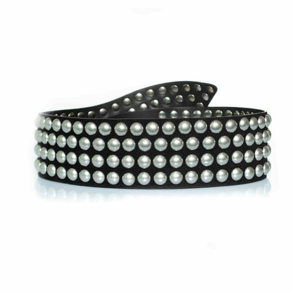 Isabel Marant, Lona studded waist belt in black