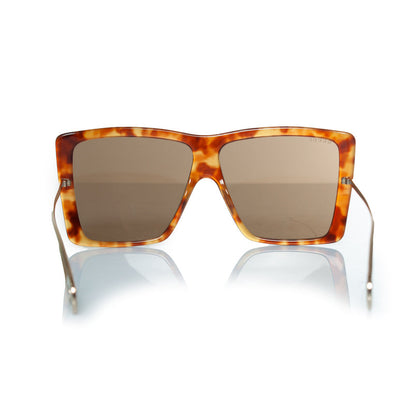 Gucci, Havana brown oversized sunglasses