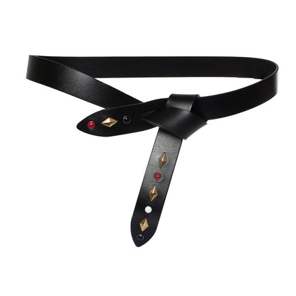 Isabel Marant, Lecce belt in leather with stones