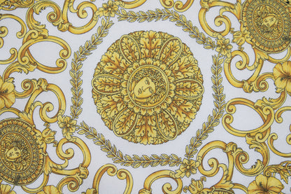 Versace, pocket square with baroc print