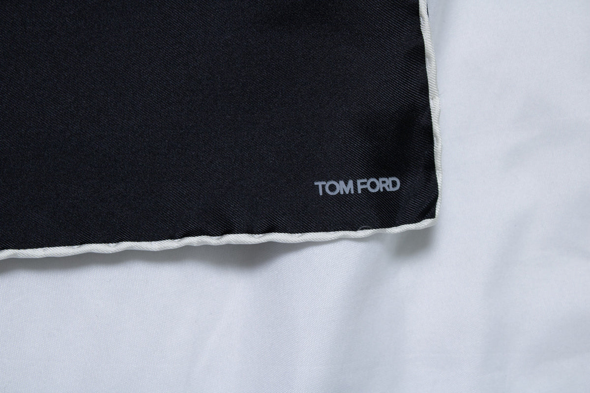 Tom Ford, black pocket square