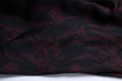 Alexander McQueen, sheer skull printed scarf