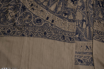 Hermes, Lalbhai dalpatbhai cashmere poncho