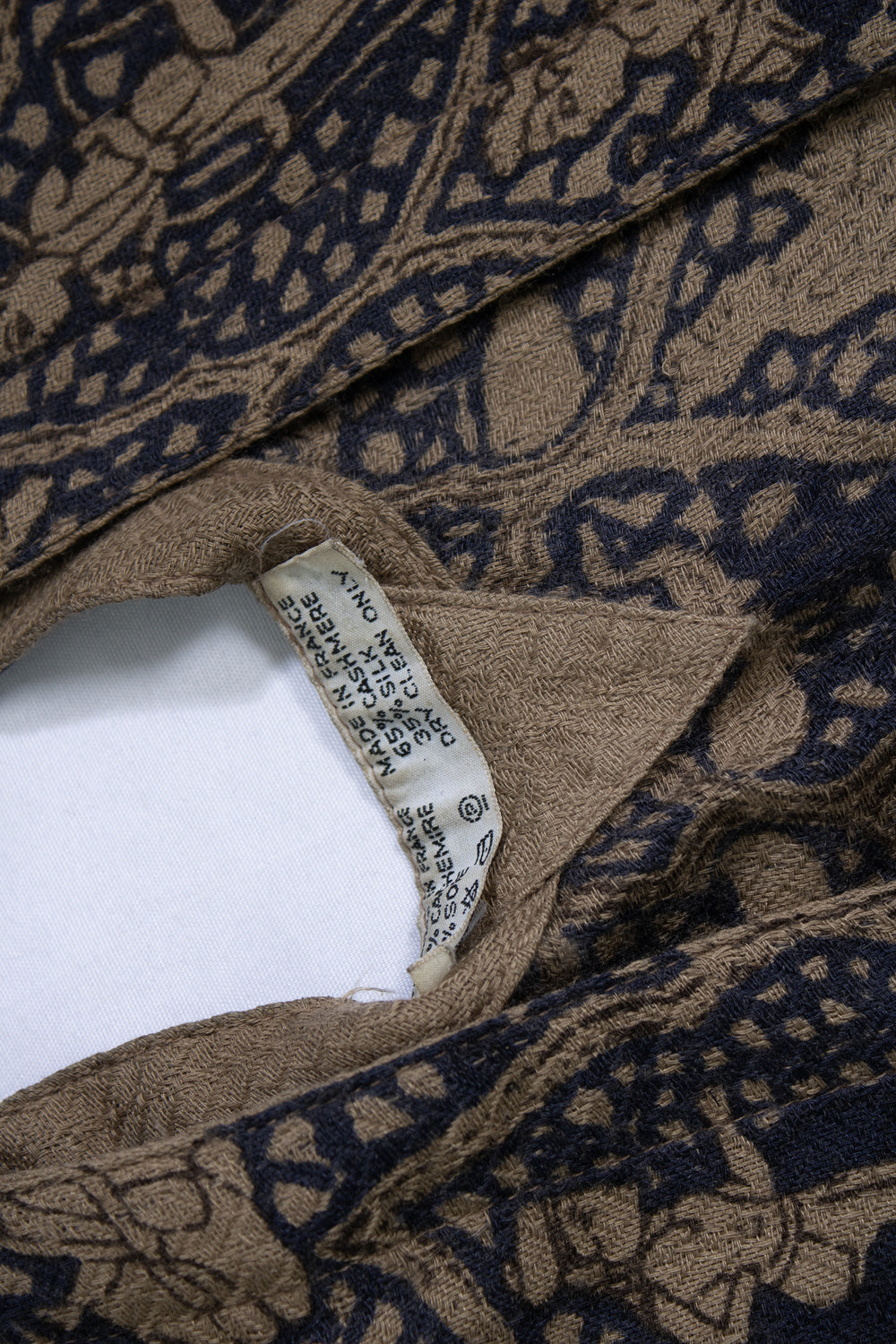 Hermes, Lalbhai dalpatbhai cashmere poncho