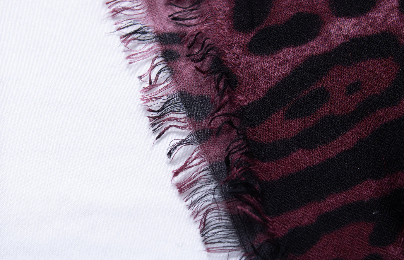 Dolce & Gabbana, leopard printed scarf in purple