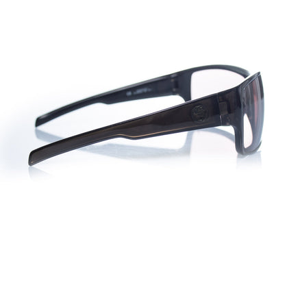 Gucci, shield sunglasses in black