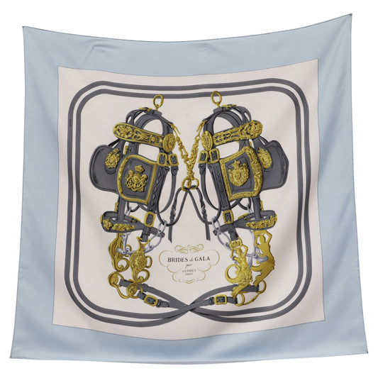 Hermès Brides de Gala Forever Scarf 90 in Multicolor Silk