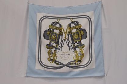 Hermès Brides de Gala Forever Scarf 90 in Multicolor Silk
