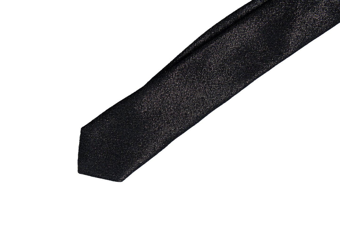 Saint Laurent, black and gold tie