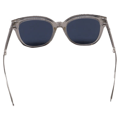 Dior Diorama 1 Mirrored Wayfarer Sunglasses in Silver Acetate
