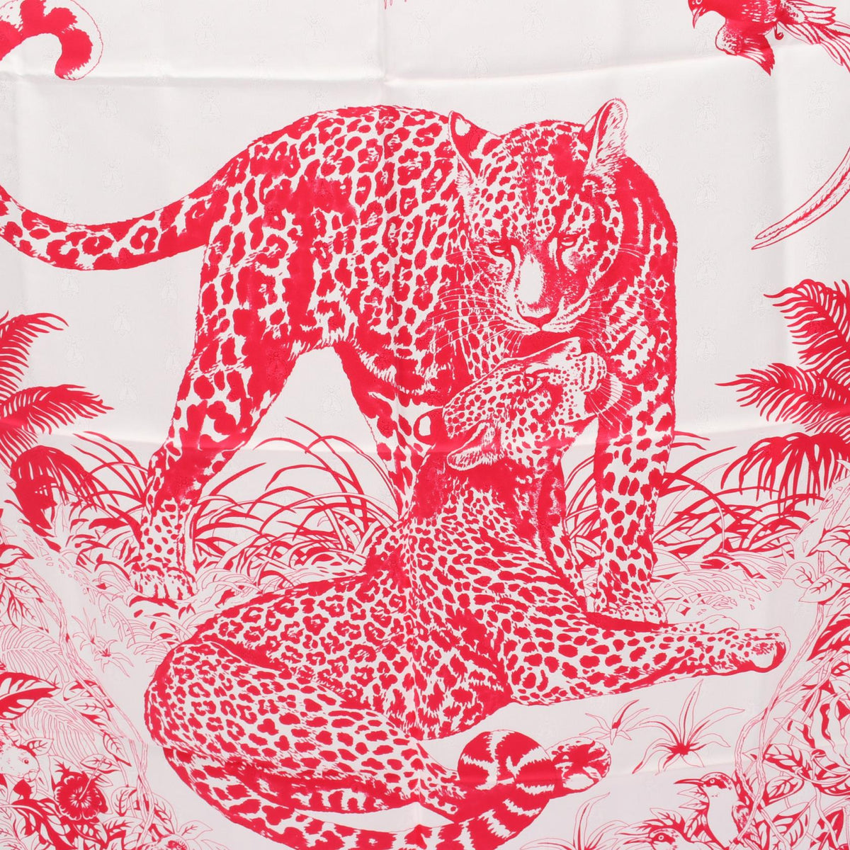 Hermes Carre90 Jungle Love Silk Scarf