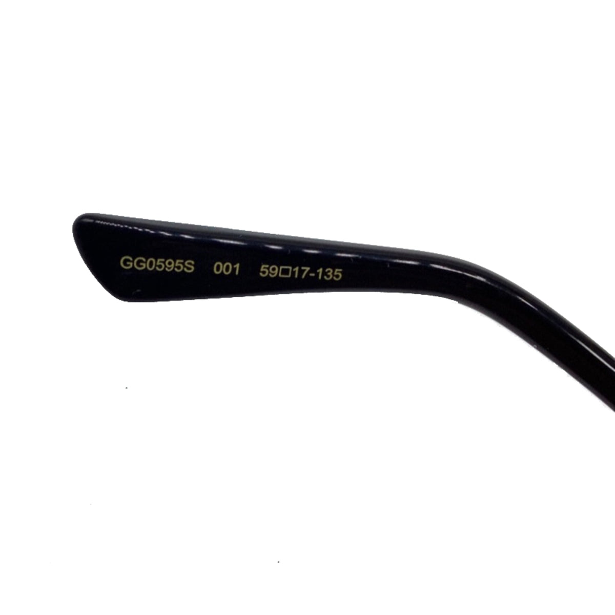 Gucci GG0595S Bamboo Round-Framed Sunglasses in Gold Metal
