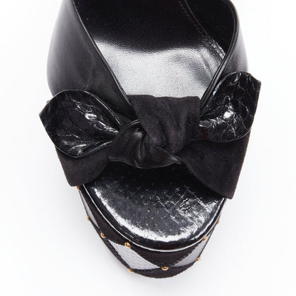 Women's Saint Laurent Paige Patchwork Stud Sandals