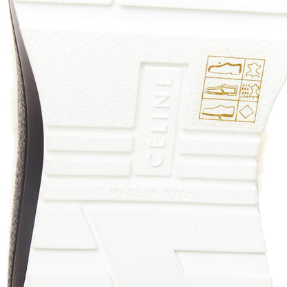 Women's Celine Delivery Shearling Sneakers