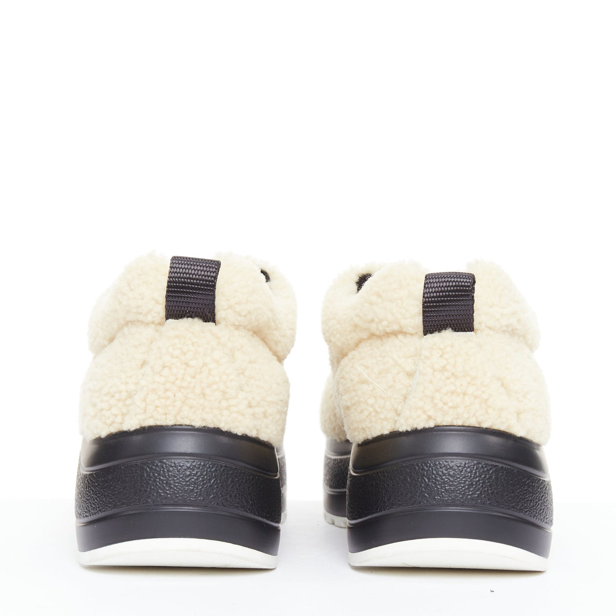 Women's Celine Delivery Shearling Sneakers