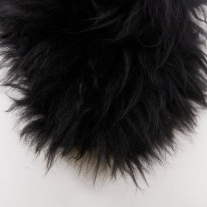 Women's Chanel Lamb Fur Fluffy Slippers