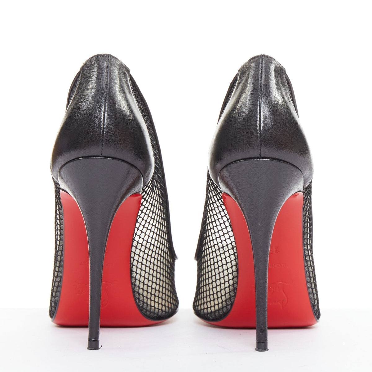 Women's Christian Louboutin Mesh Pumps