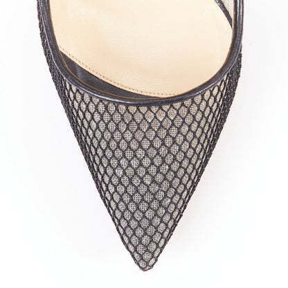 Women's Christian Louboutin Mesh Pumps