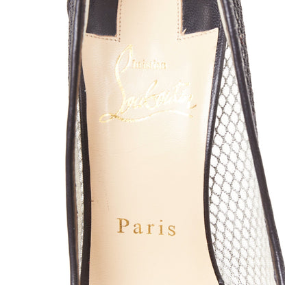 Women's Christian Louboutin Mesh Pumps
