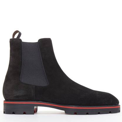 Men's Christian Louboutin Suede Boots