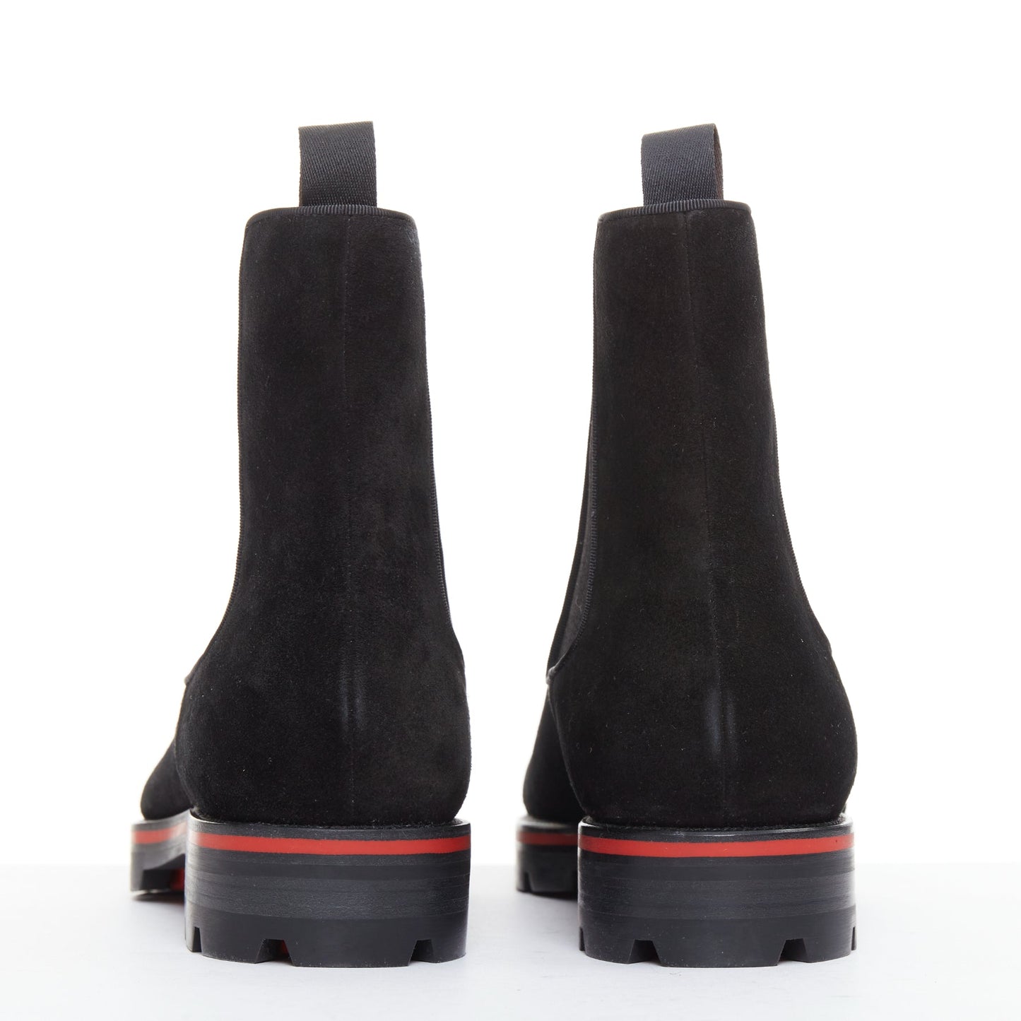 Men's Christian Louboutin Suede Boots