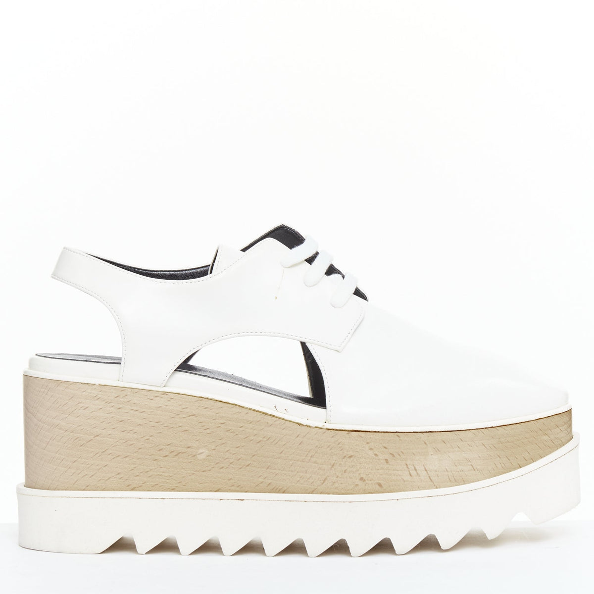 Women's Stella Mccartney Leather Platform Flats