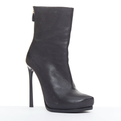 Women's Lanvin Leather Stiletto Ankle Boots