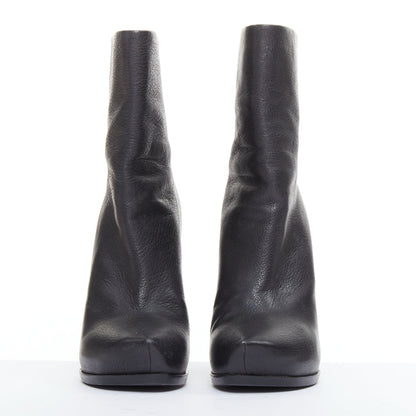 Women's Lanvin Leather Stiletto Ankle Boots