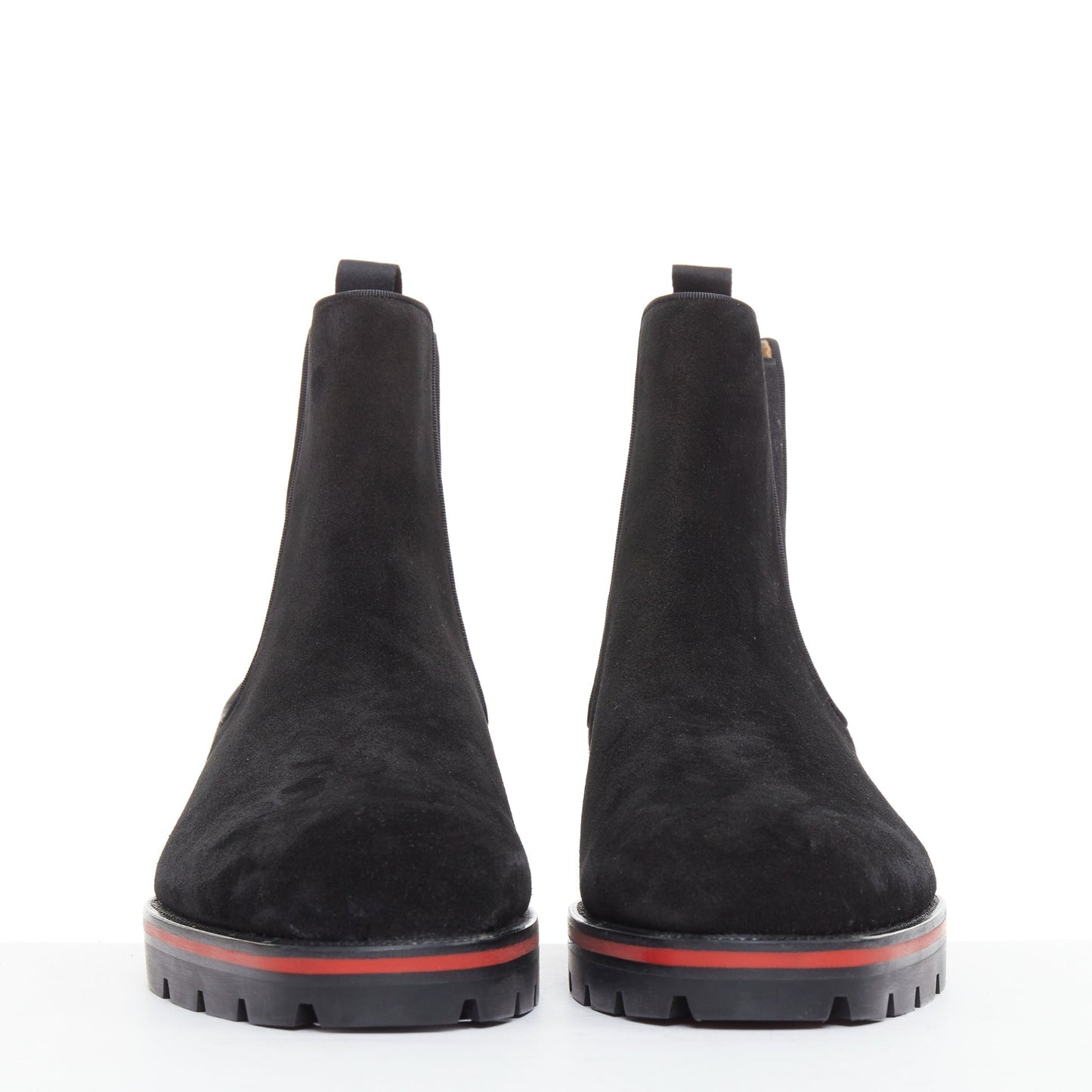Men's Christian Louboutin Suede Boots