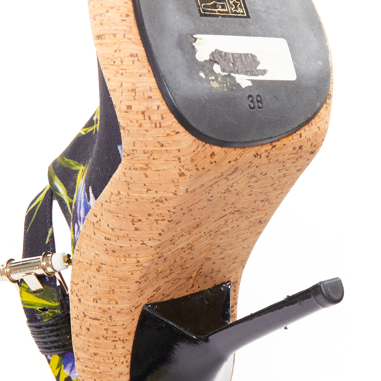 Women's Givenchy Canvas Cork Heels