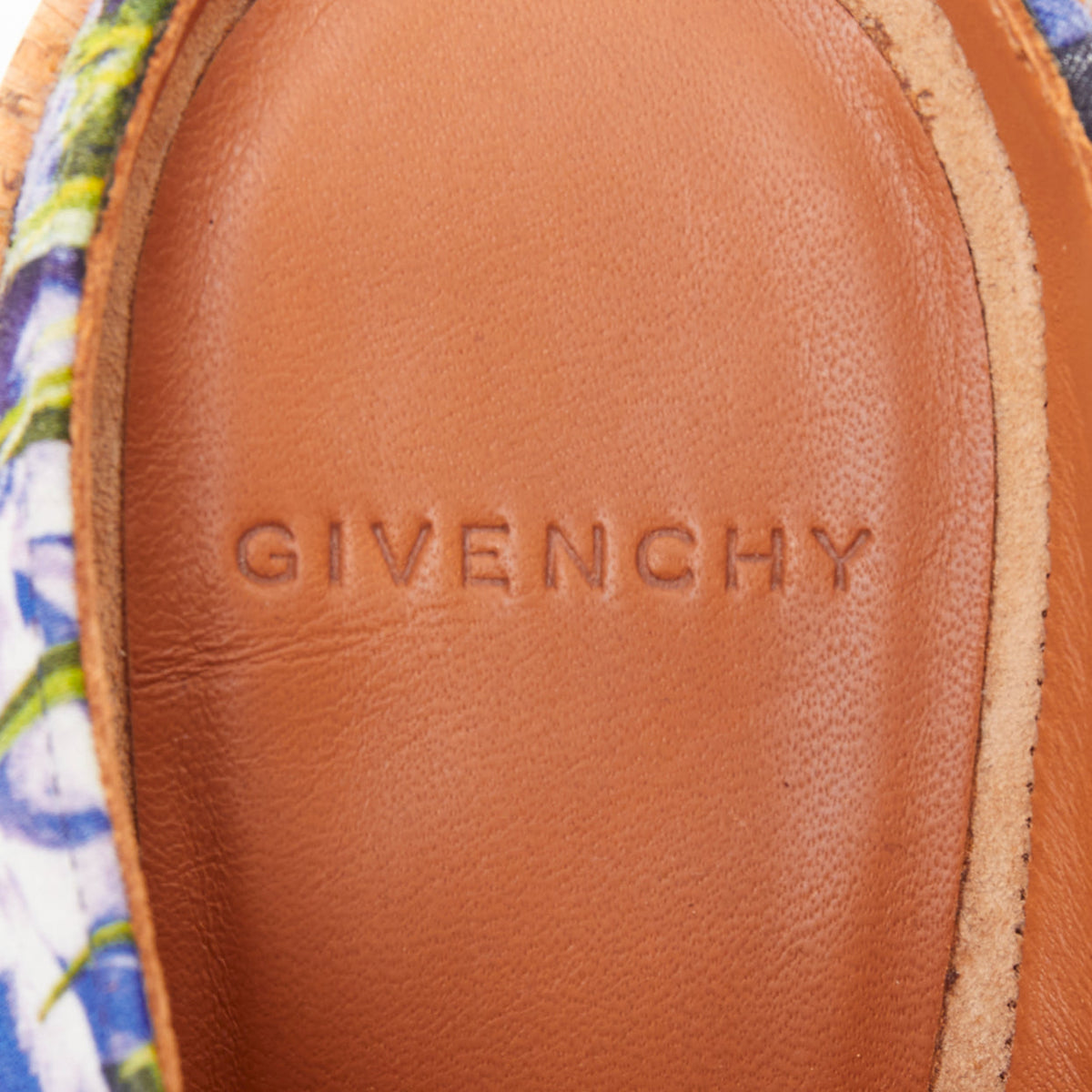Women's Givenchy Canvas Cork Heels