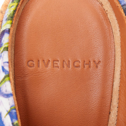 Women's Givenchy Canvas Cork Heels
