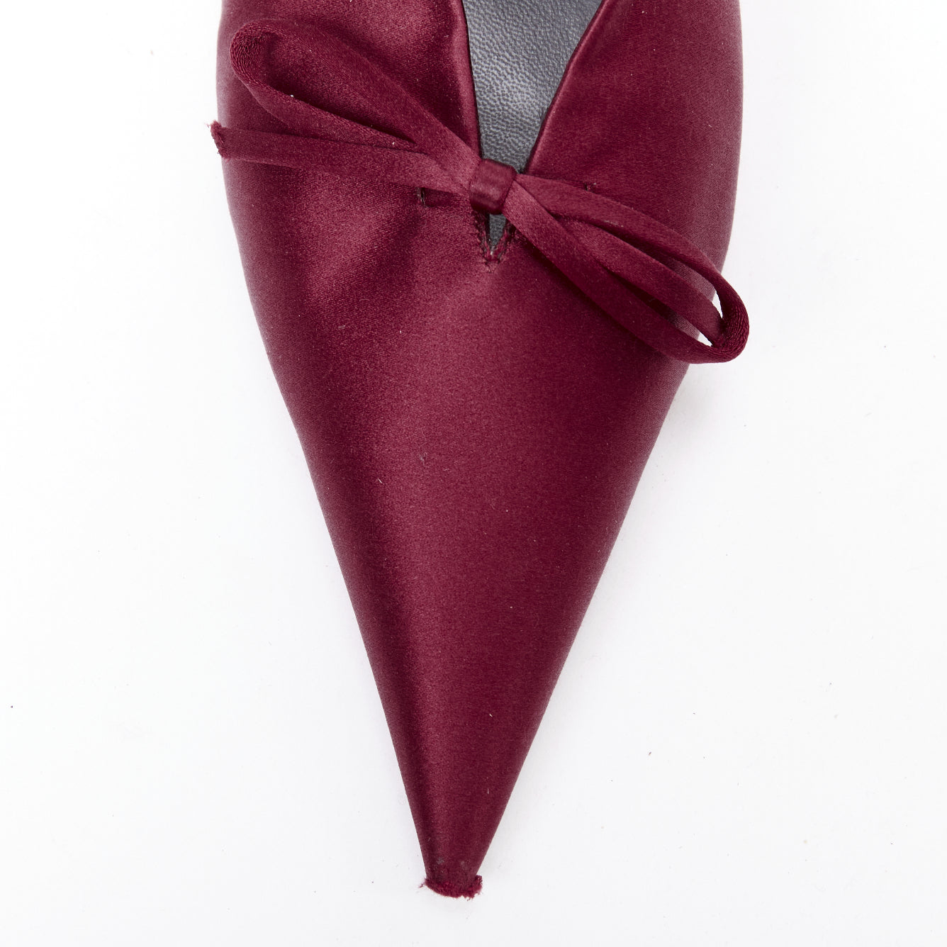Women's Balenciaga Knife Satin Mules