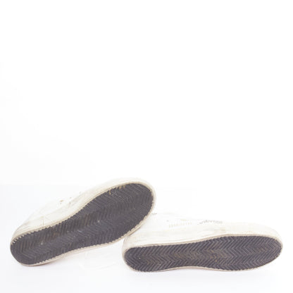 Women's Golden Goose Silver Crystal Sneakers