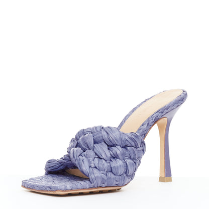 Women's Bottega Veneta Woven Raffia Mule Sandal