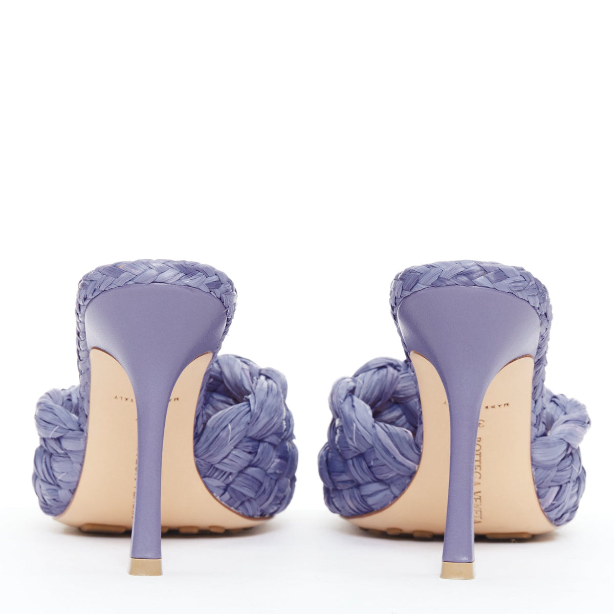 Women's Bottega Veneta Woven Raffia Mule Sandal