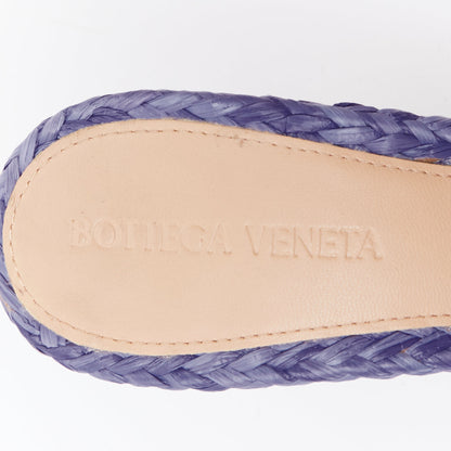 Women's Bottega Veneta Woven Raffia Mule Sandal