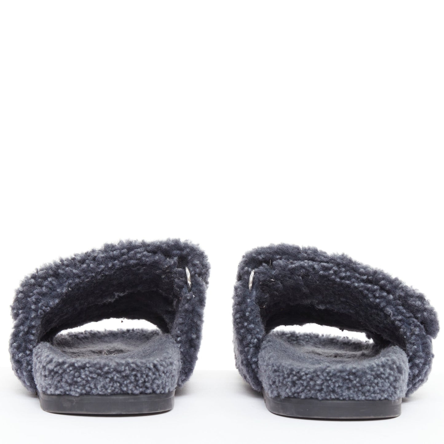 Men's Hermes Chypre Shearling Techno Sandal
