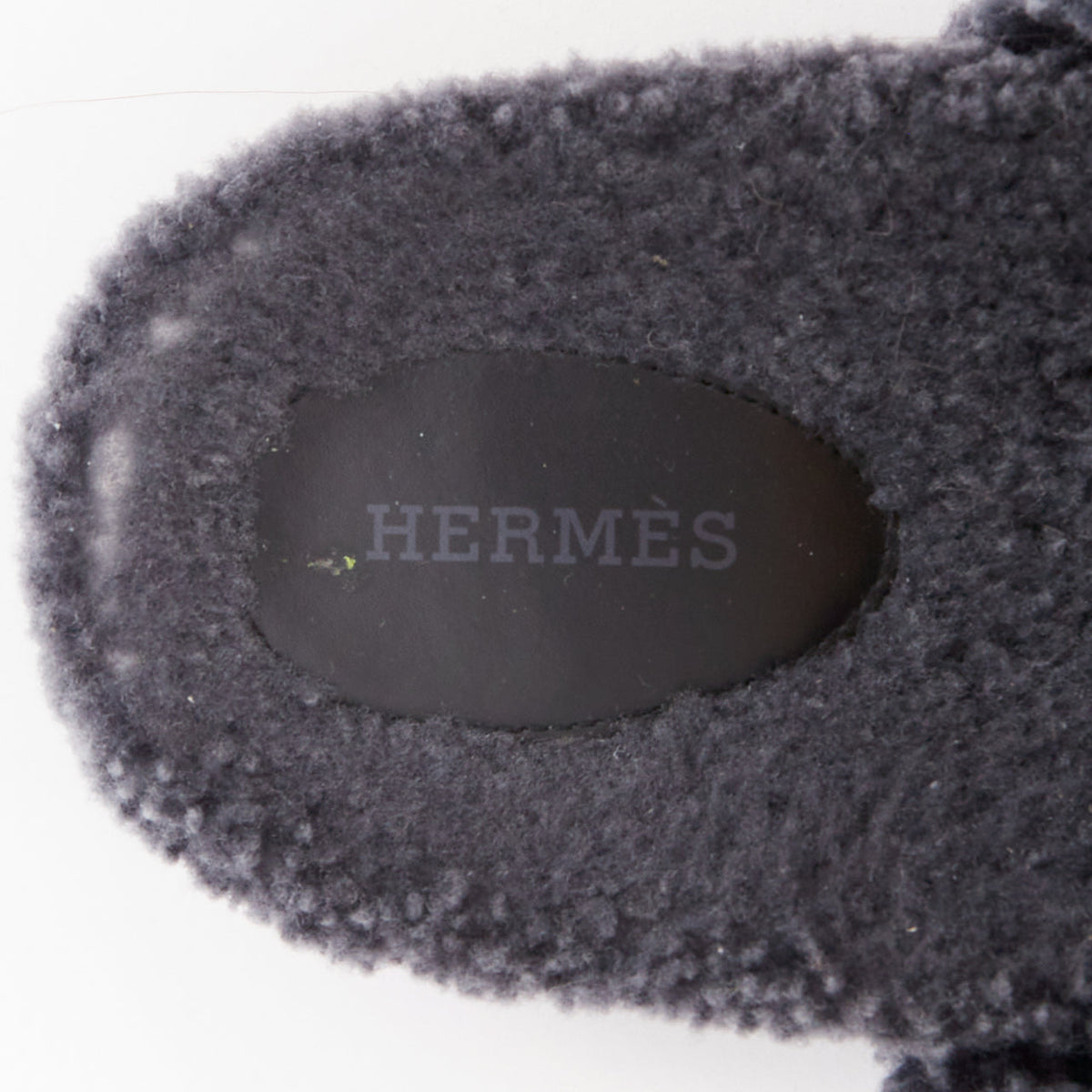 Men's Hermes Chypre Shearling Techno Sandal