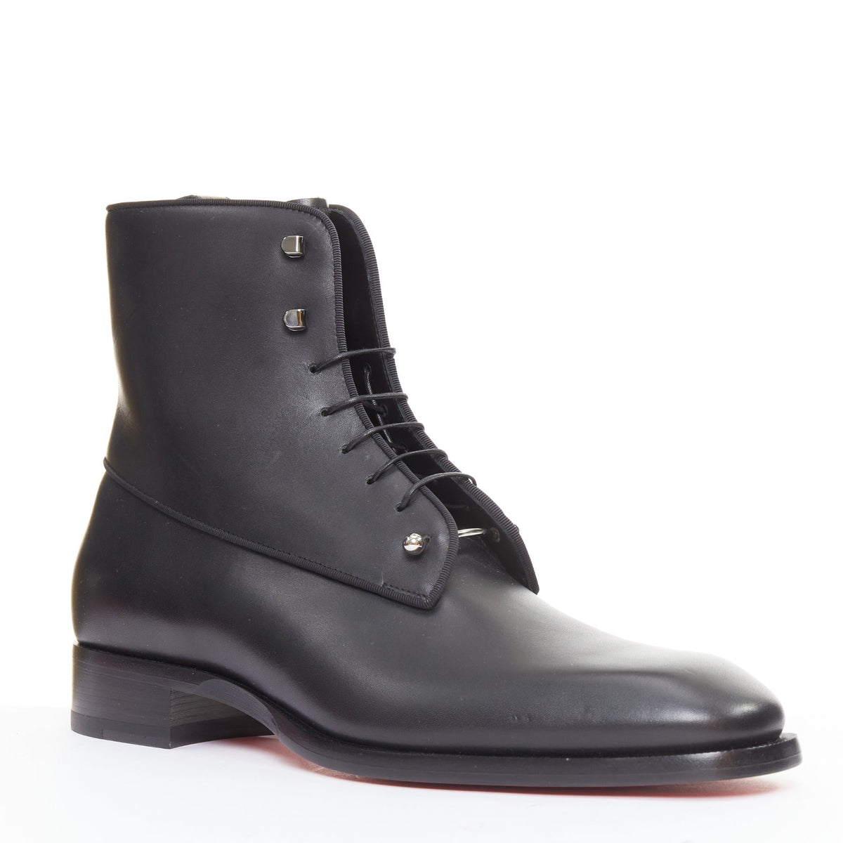 Men's Christian Louboutin Leather Boots