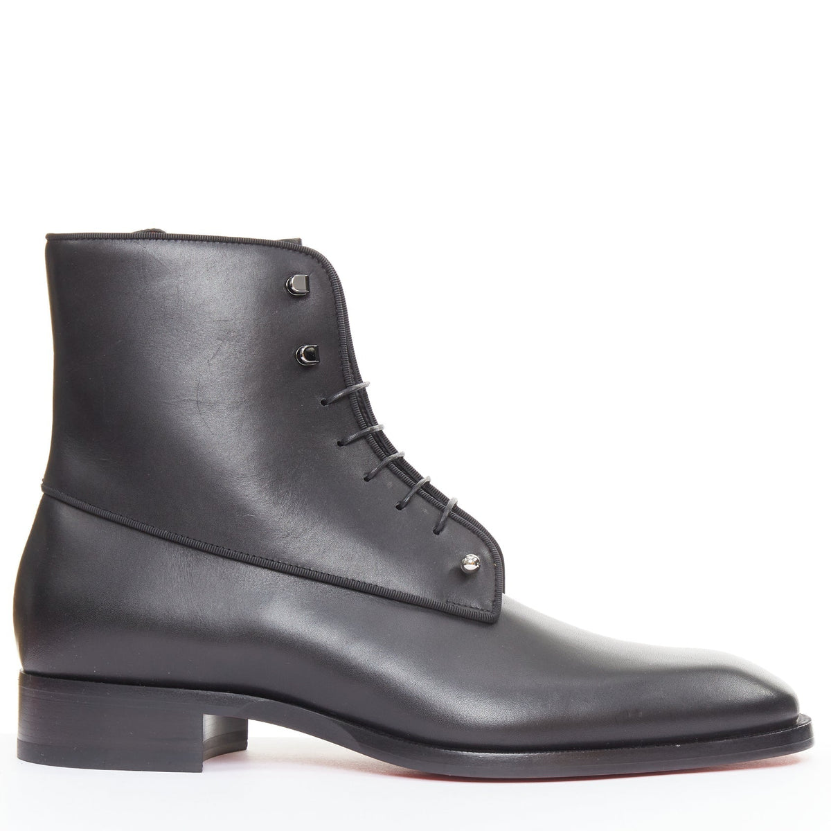 Men's Christian Louboutin Leather Boots