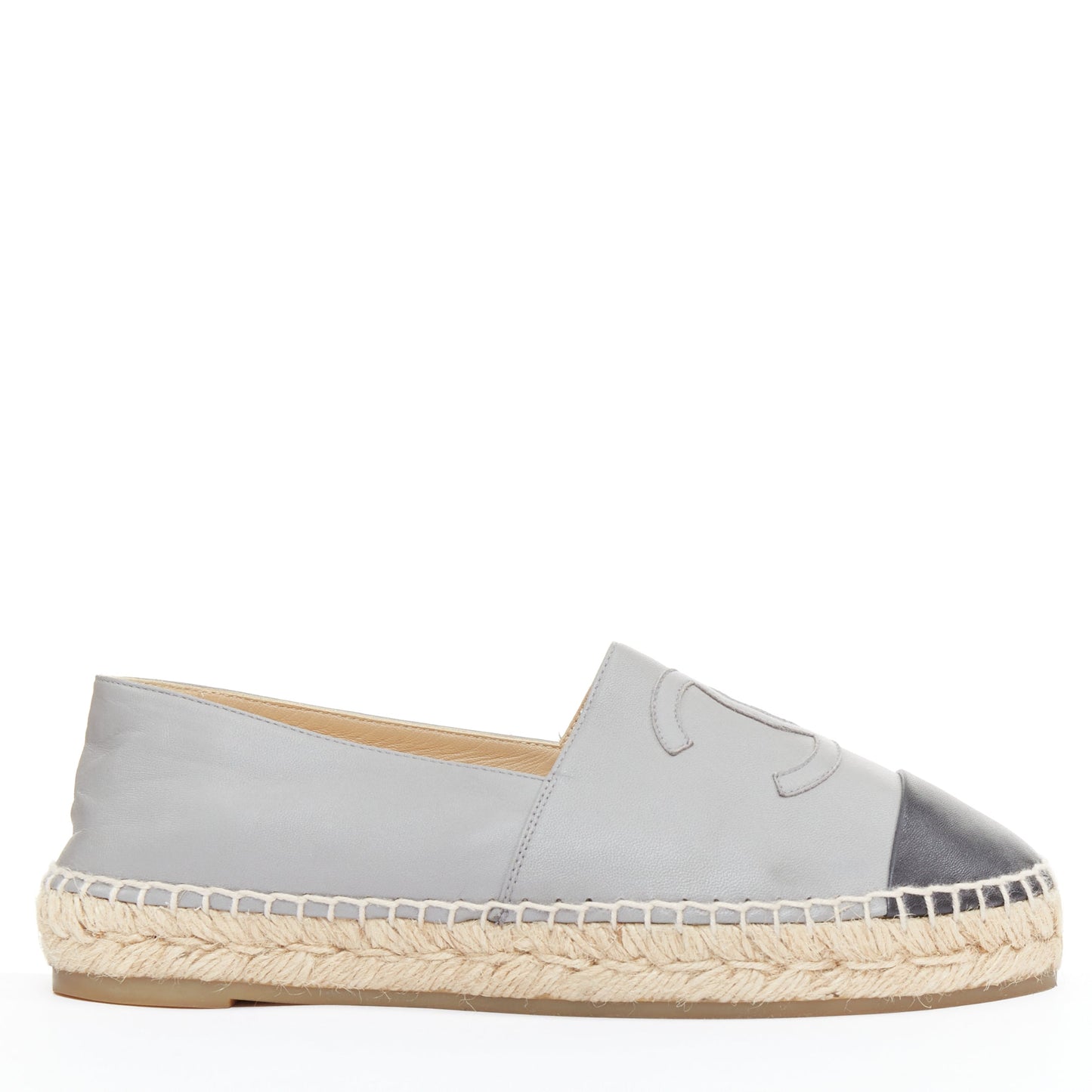 Women's Chanel Lambskin Leather Espadrilles
